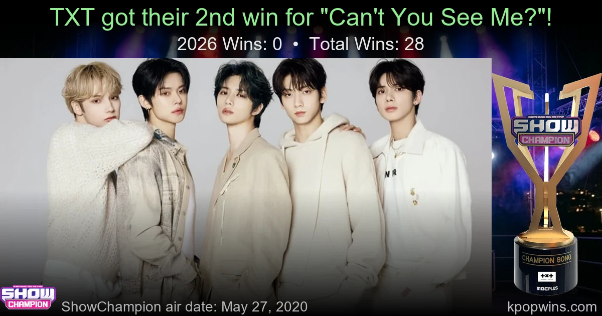 TXT - Can't You See Me?